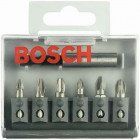 Набор бит Bosch PH1/2/3 XH + держатель UH54, 25mm, 6 шт