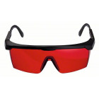 Bosch очки для наблюдения за лазерным лучом (цвет красный) Professional