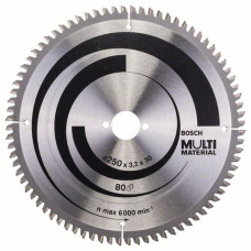 Пильный диск Multi Material 250 x 30 x 3,2 mm, 80