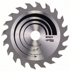 Пильный диск Optiline Wood 140 x 20/12,7 x 2,4 mm, 20