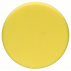 Полировальный круг из пенопласта, жесткий (цвет желтый), 170 mm