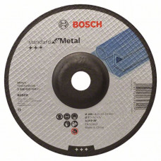 Обдирочный круг, выпуклый, Standard for Metal A 24 P BF, 180 mm, 22,23 mm, 6,0 mm