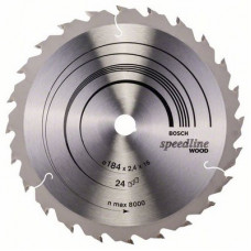 Пильный диск Speedline Wood  184 x 16 x 2,4 mm, 24