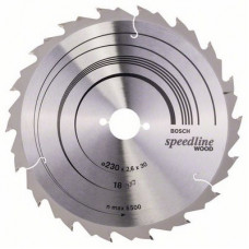 Пильный диск Speedline Wood  230 x 30 x 2,6 mm, 18