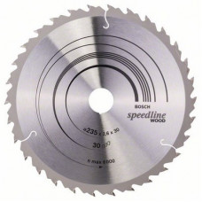 Пильный диск Speedline Wood  235 x 30/25 x 2,6 mm, 30