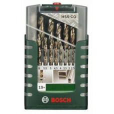 Набор сверл Bosch HSS-G 19 шт DIY