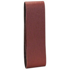 Набор из 3 шлифлент для ленточных шлифмашин Bosch, «красное» качество 60, без отверстий, на зажимах