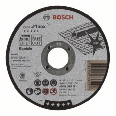 Отрезной круг Bosch Best for Inox по нержавейке 115x1,0
