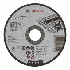 Отрезной круг Bosch Best for Inox по нержавейке 125x1,0
