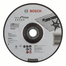 Отрезной круг Bosch Best for Inox по нержавейке 180x1,6 (выпуклый)
