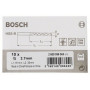 Свёрло по металлу HSS-R, DIN 338 Bosch 2.7x33x61мм