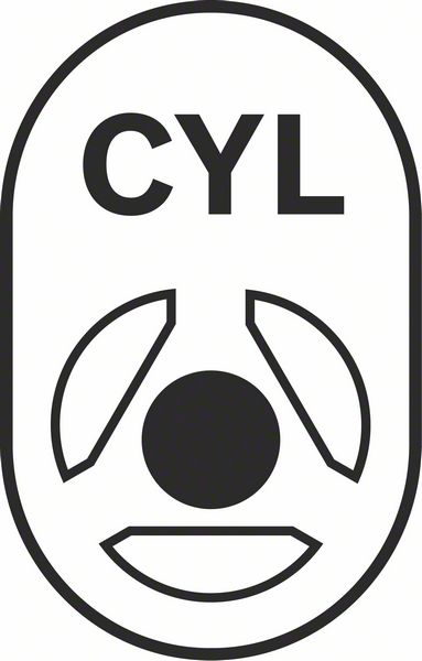 Сверла по камню CYL-1 4 x 40 x 75 mm, d 3,3 mm